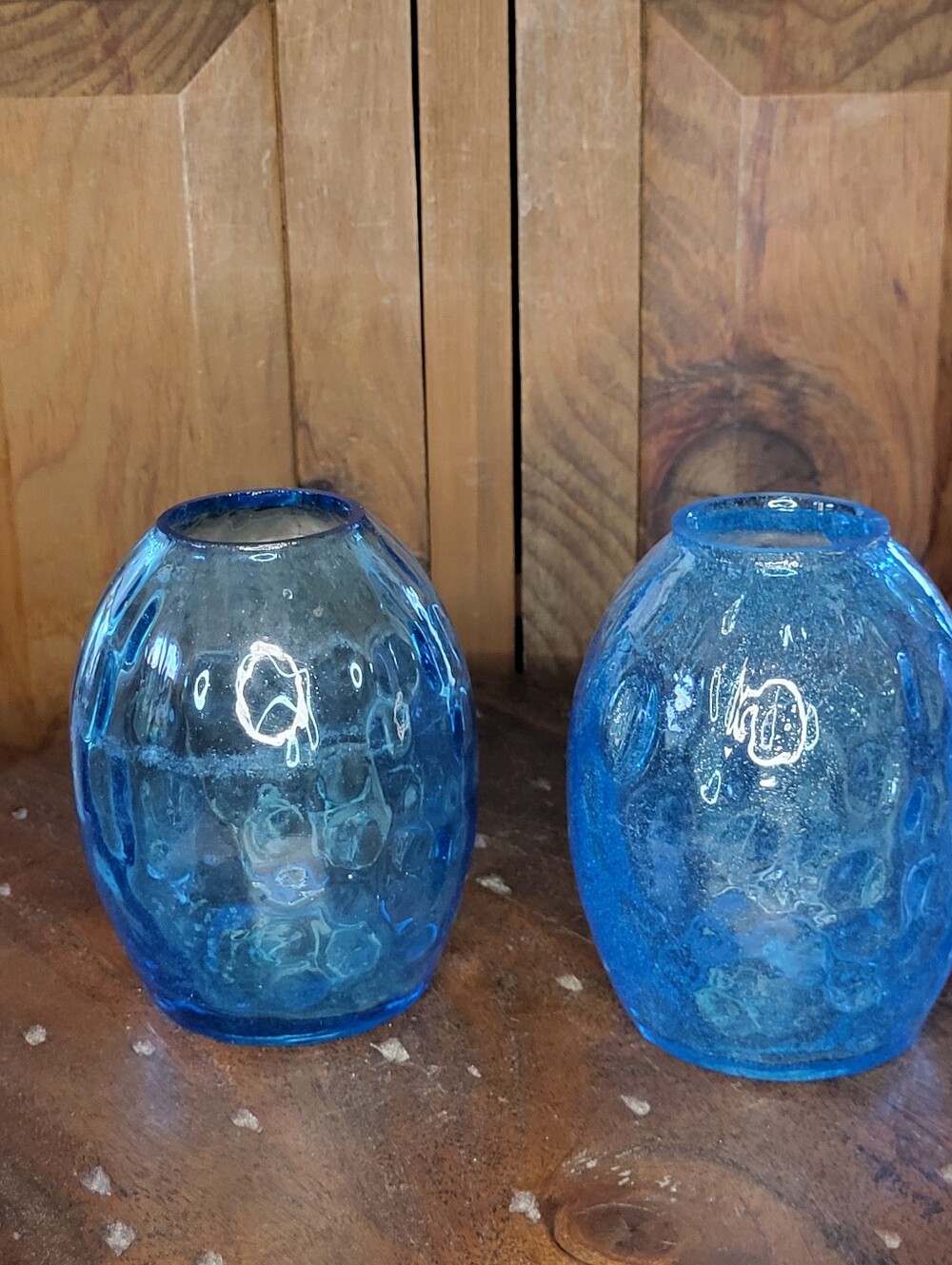 Vintage Blenko glass vase Bookends - Picture 12 of 12